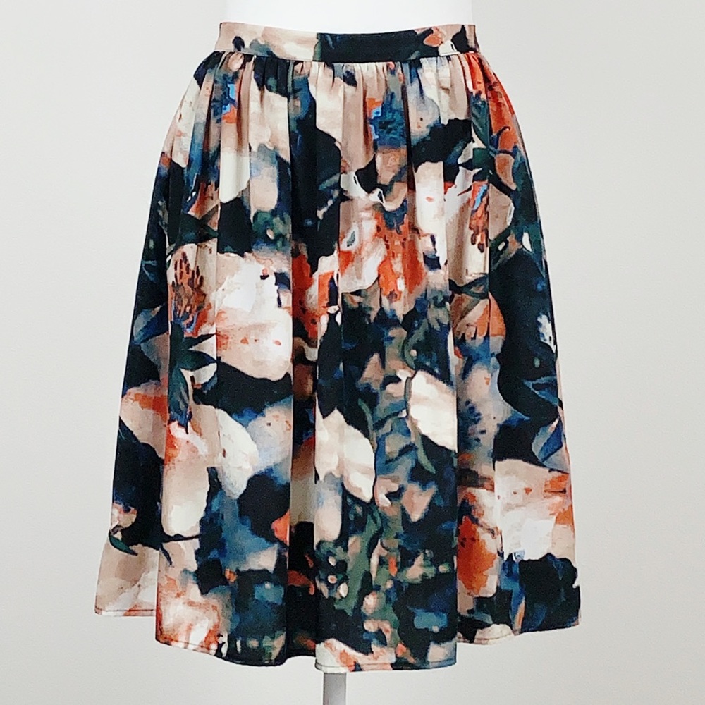 Full Floral Skirt